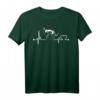 Barsoi Herzschlag Hemd Hund Haustier T-Shirt für Frauen und Männer – Perfektes Geschenk für Tierliebhaber zu Vatertag, Muttertag, Geburtstag und Weihnachten