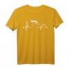Barsoi Herzschlag Hemd Hund Haustier T-Shirt für Frauen und Männer – Perfektes Geschenk für Tierliebhaber zu Vatertag, Muttertag, Geburtstag und Weihnachten