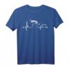 Barsoi Herzschlag Hemd Hund Haustier T-Shirt für Frauen und Männer – Perfektes Geschenk für Tierliebhaber zu Vatertag, Muttertag, Geburtstag und Weihnachten