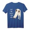 Lustiges Borzoi Hund Meme T-Shirt mit langem Gesicht - Ideal für Hundeliebhaber und humorvolle Tierfans