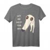 Lustiges Borzoi Hund Meme T-Shirt mit langem Gesicht - Ideal für Hundeliebhaber und humorvolle Tierfans