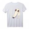 Lustiges Borzoi Hund Meme T-Shirt mit langem Gesicht - Ideal für Hundeliebhaber und humorvolle Tierfans