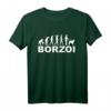 Barsoi Evolution T-Shirt für Hundeliebhaber & Hundebesitzer – Klassisch geschnitten, doppelt genähter Saum