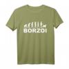 Barsoi Evolution T-Shirt für Hundeliebhaber & Hundebesitzer – Klassisch geschnitten, doppelt genähter Saum