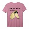 Lustiges Borzoi Hund Meme T-Shirt mit Spruch 'Let Me Do It For You' – Perfektes Geschenk für Hundeliebhaber und Humor-Fans