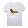Bartagame Haustier Reptilien Reptil T-Shirt mit lustigem Spruch – Perfekt für Reptilienliebhaber und Bearded Dragon Fans