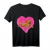 Bartagame Herz Design Reptil Liebe Love T-Shirt – Perfektes Geschenk für Reptilienliebhaber, Damen, Herren & Kinder