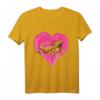 Bartagame Herz Design Reptil Liebe Love T-Shirt – Perfektes Geschenk für Reptilienliebhaber, Damen, Herren & Kinder