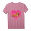 Bartagame Herz Design Reptil Liebe Love T-Shirt – Perfektes Geschenk für Reptilienliebhaber, Damen, Herren & Kinder