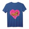 Bartagame Herz Design Reptil Liebe Love T-Shirt – Perfektes Geschenk für Reptilienliebhaber, Damen, Herren & Kinder