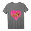 Bartagame Herz Design Reptil Liebe Love T-Shirt – Perfektes Geschenk für Reptilienliebhaber, Damen, Herren & Kinder