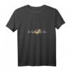Damen Reptilien T-Shirt mit Herz - Mein Herz schlägt für Bartagamen, ideal für Reptilienliebhaberinnen und Börsenbesuche