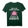 Axolotl Schwanzlurch T-Shirt für Frauen und Kinder - Kawaii Molch & Amphibien Geschenk für Reptilienliebhaber