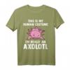 Axolotl Schwanzlurch T-Shirt für Frauen und Kinder - Kawaii Molch & Amphibien Geschenk für Reptilienliebhaber