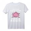 Axolotl Schwanzlurch T-Shirt für Frauen und Kinder - Kawaii Molch & Amphibien Geschenk für Reptilienliebhaber