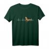 Bartagame Herzfrequenz T-Shirt - Lustiges Reptilien Design für Bartagamen Fans und Tierliebhaber