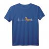 Bartagame Herzfrequenz T-Shirt - Lustiges Reptilien Design für Bartagamen Fans und Tierliebhaber