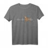 Bartagame Herzfrequenz T-Shirt - Lustiges Reptilien Design für Bartagamen Fans und Tierliebhaber