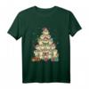Bartagamen Weihnachtsbaum T-Shirt – Lustiges Weihnachtsmotiv für Reptilienliebhaber, Tierfreunde & Familienfeiern