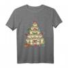 Bartagamen Weihnachtsbaum T-Shirt – Lustiges Weihnachtsmotiv für Reptilienliebhaber, Tierfreunde & Familienfeiern