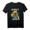 Respektiere Den Bart Lustiges Reptilien T-Shirt für Echsen- und Bartagamen-Fans – Vintage Retro Look, Humorvolles Tierliebhaber-Shirt
