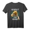 Respektiere Den Bart Lustiges Reptilien T-Shirt für Echsen- und Bartagamen-Fans – Vintage Retro Look, Humorvolles Tierliebhaber-Shirt