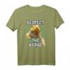 Respektiere Den Bart Lustiges Reptilien T-Shirt für Echsen- und Bartagamen-Fans – Vintage Retro Look, Humorvolles Tierliebhaber-Shirt