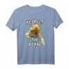Respektiere Den Bart Lustiges Reptilien T-Shirt für Echsen- und Bartagamen-Fans – Vintage Retro Look, Humorvolles Tierliebhaber-Shirt