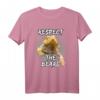 Respektiere Den Bart Lustiges Reptilien T-Shirt für Echsen- und Bartagamen-Fans – Vintage Retro Look, Humorvolles Tierliebhaber-Shirt