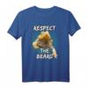 Respektiere Den Bart Lustiges Reptilien T-Shirt für Echsen- und Bartagamen-Fans – Vintage Retro Look, Humorvolles Tierliebhaber-Shirt