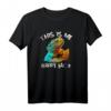 Lustiges Bartagamen T-Shirt mit Happy Face - Perfektes Geschenk für Reptilienliebhaber, Geburtstags- & Feiertagsidee