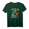 Lustiges Bartagamen T-Shirt mit Happy Face - Perfektes Geschenk für Reptilienliebhaber, Geburtstags- & Feiertagsidee