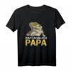 Herren Bartagamen Papa T-Shirt - Geschenk für Bartagamen-Halter und Züchter zu Geburtstag, Weihnachten & Reptilienmesse