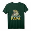 Herren Bartagamen Papa T-Shirt - Geschenk für Bartagamen-Halter und Züchter zu Geburtstag, Weihnachten & Reptilienmesse