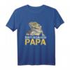 Herren Bartagamen Papa T-Shirt - Geschenk für Bartagamen-Halter und Züchter zu Geburtstag, Weihnachten & Reptilienmesse