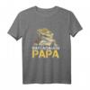 Herren Bartagamen Papa T-Shirt - Geschenk für Bartagamen-Halter und Züchter zu Geburtstag, Weihnachten & Reptilienmesse