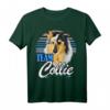 HapFrog Hundeliebhaber T-Shirt mit Süßem Rough Collie - Team Collie Statement für Hundefans