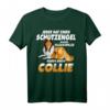 Collie Langhaar Schutzengel T-Shirt – Perfektes Geschenk für Hundeliebhaber & Collie Fans