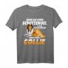 Collie Langhaar Schutzengel T-Shirt – Perfektes Geschenk für Hundeliebhaber & Collie Fans
