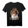 HapFrog T-Shirt für Hundeliebhaber mit Rough Collie Motiv - Süßer Hund & Stay Pawsitive Design