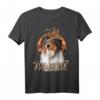 HapFrog T-Shirt für Hundeliebhaber mit Rough Collie Motiv - Süßer Hund & Stay Pawsitive Design