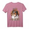 HapFrog T-Shirt für Hundeliebhaber mit Rough Collie Motiv - Süßer Hund & Stay Pawsitive Design