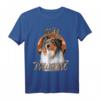 HapFrog T-Shirt für Hundeliebhaber mit Rough Collie Motiv - Süßer Hund & Stay Pawsitive Design