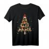 HapFrog Xmas Tree T-Shirt – Niedliche Basenji Hundeweihnachtsbaum-Deko & Geschenk für Hundeliebhaber