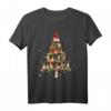 HapFrog Xmas Tree T-Shirt – Niedliche Basenji Hundeweihnachtsbaum-Deko & Geschenk für Hundeliebhaber