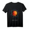 SWISH Soundwave T-Shirt mit stylisiertem Low Polygon Basketball – Urban Streetwear für Basketballfans