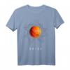 SWISH Soundwave T-Shirt mit stylisiertem Low Polygon Basketball – Urban Streetwear für Basketballfans