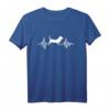 Basset Hound Frequenz T-Shirt mit Kopf und Name – Perfekt für Hundeliebhaber und Hundebesitzer
