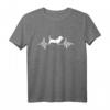 Basset Hound Frequenz T-Shirt mit Kopf und Name – Perfekt für Hundeliebhaber und Hundebesitzer