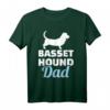 Basset Hound Papa T-Shirt - Hund Fans Geschenk für Basset Hound Liebhaber, klassisch geschnitten